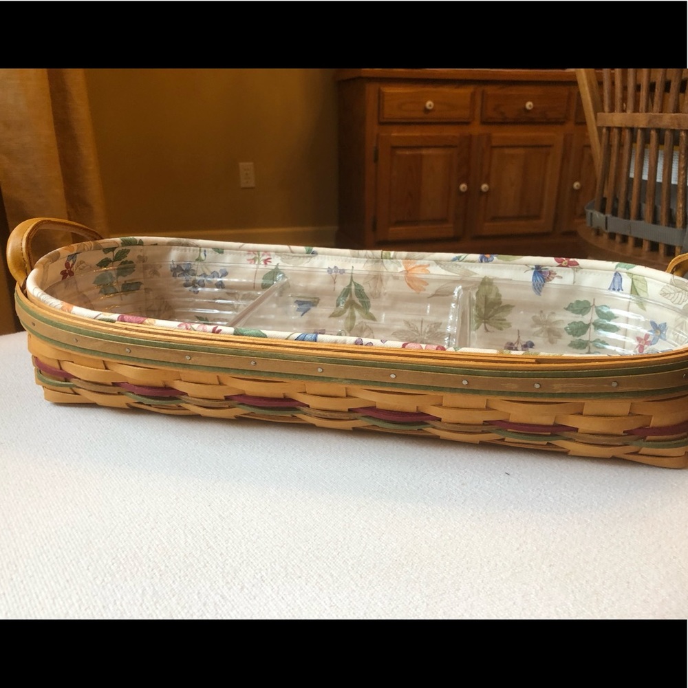 Longaberger Large Harvest Gathering Basket Combo